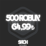 ⭐[ HIZLI GÖNDERİM ] 500 Robux 64,99₺ !!⭐