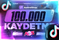 ⭐[HIZLI GÖNDERİM] TikTok 100.000 Kaydetme