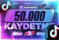 ⭐[HIZLI GÖNDERİM] TikTok 50000 Kaydetme