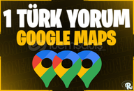 ( HIZLI ) Google Maps 1 Adet İstediğiniz Yorum