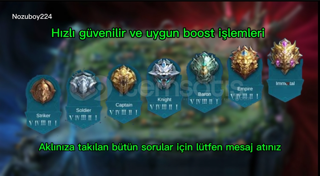 Hızlı güvenilir ve uygun boost işlemleri