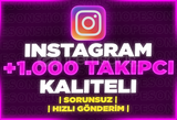 ⭐[HIZLI] INSTAGRAM 1.000 GERÇEK TAKİPÇİ⭐