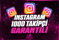 ⭐[HIZLI] İnstagram 1000 Gerçek Takipçi⭐
