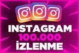 ⭐{HIZLI} INSTAGRAM 100000 İZLENME