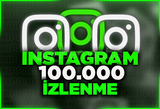 HIZLI | İNSTAGRAM 100.000 İZLENME | GARANTİ