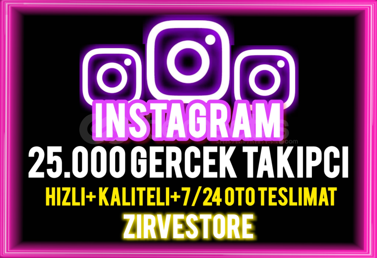 ⭐️HIZLI⭐️ Instagram 25000 Gerçek Takipçi ⭐️HIZLI⭐️ Instagram 25000 Gerçek Takipçi