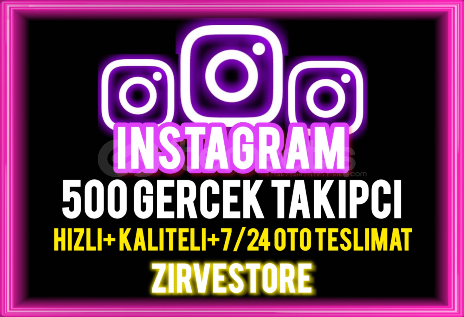 ⭐️HIZLI⭐️ Instagram 500 Gerçek Takipçi ⭐️HIZLI⭐️ Instagram 500 Gerçek Takipçi