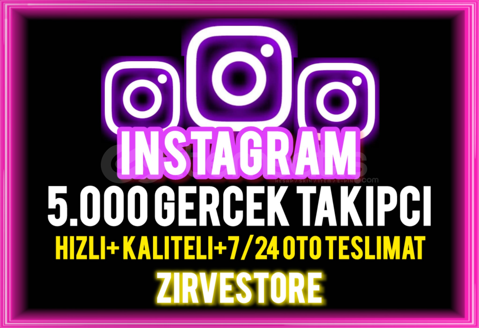 ⭐️HIZLI⭐️ Instagram 5000 Gerçek Takipçi ⭐️HIZLI⭐️ Instagram 5000 Gerçek Takipçi