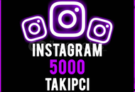 ⭐️HIZLI⭐️ Instagram 5000 Gerçek Takipçi