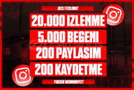 ⭐ [HIZLI] İNSTAGRAM KEŞFET PAKETİ #1 ⭐