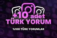 ⭐[HIZLI] INSTAGRAM TÜRK İSTEĞE ÖZEL 10 YORUM⭐