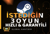 ⭐[HIZLI] İstediğiniz 3 Oyun + Garanti⭐