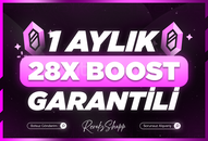 [HIZLI+JET] DİSCORD 1 AYLIK 28X BOOST