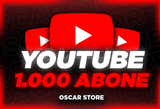 ⭐️ [Hızlı] Kalıcı YouTube 1.000 Abone