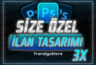 [HIZLI] KİŞİYE ÖZEL İLAN TASARIMI 2 ADET