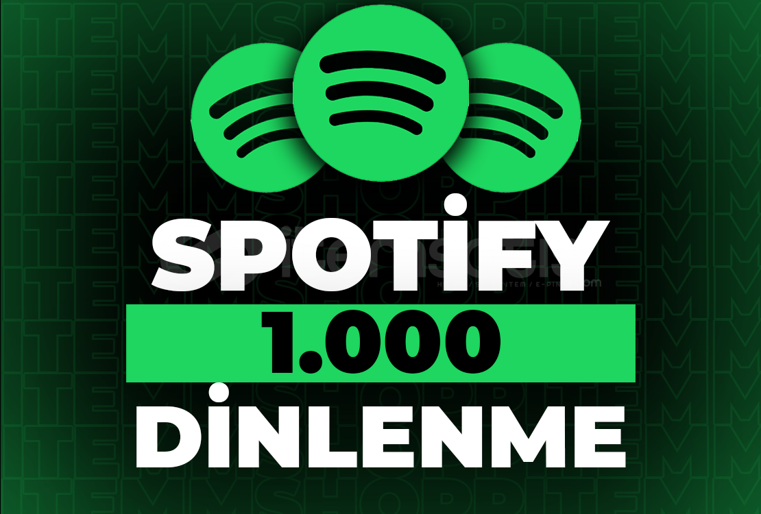 ⭐(HIZLI!!) SPOTİFY 1000 DİNLENME!!⭐ ⭐(HIZLI!!) SPOTİFY 1000 DİNLENME!!⭐