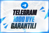 ⭐[HIZLI] TELEGRAM 1000 ÜYE⭐