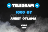 ⭐️HIZLI TELEGRAM ANKET OYLAMA 1000 OY ⭐️