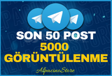 [HIZLI] Telegram Son 50 Post 5000 Görüntülenme⭐