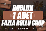 ✅[HIZLI TESLİM]✅ 1 Adet Roblox Fazla Rollü Grup⭐