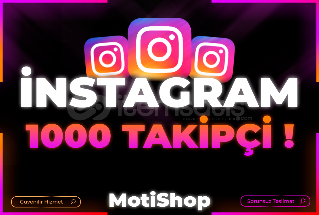 ⭐HIZLI TESLİM + 1000 TAKİPÇİ İNSTAGRAM !⭐ ⭐HIZLI TESLİM + 1000 TAKİPÇİ İNSTAGRAM !⭐