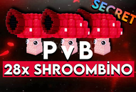 [HIZLI TESLİM ⚡] 28x Secret Shroombino - PvB