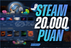 ANINDA⭐️ 20.000 STEAM PUANI + GARANTİ⭐️