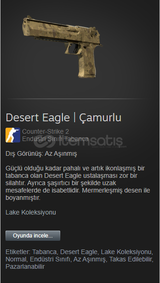 ⚡HIZLI TESLİMAT | Desert-Eagle Çamurlu | ⚡