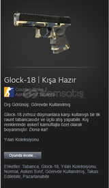 ⚡HIZLI TESLİMAT | Glock-18 Kışa Hazır | ⚡
