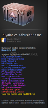 ⚡HIZLI TESLİMAT / Rüyalar ve Kâbuslar Kasası⚡