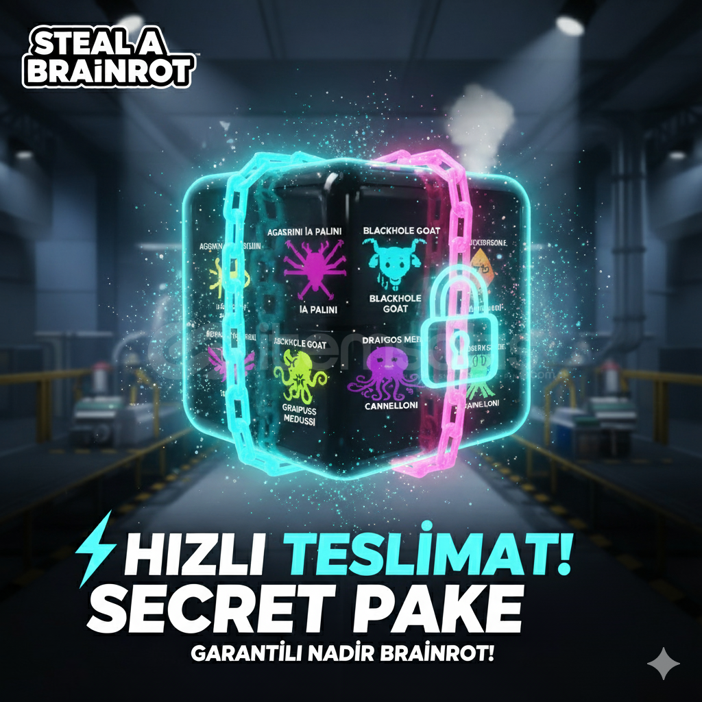 ⭐HIZLI TESLİMAT! Steala Brainrot SECRET PAKET⭐ ⭐HIZLI TESLİMAT! Steala Brainrot SECRET PAKET⭐