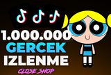 ⭐[HIZLI TESLİMAT] Tiktok 1 MİLYON İZLENME