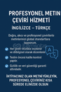 Hızlı Teslimat Yazı İçeri Bozulmadan Pro Çeviri