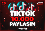 ⭐[HIZLI] Tiktok 10.000 Paylaşım⭐