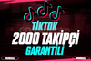 ⭐️[HIZLI] TİKTOK 2000 TAKİPÇİ ✨KEŞFET ETKİLİ✨