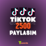 ⭐(HIZLI)⭐ Tiktok 2500 Paylaşım