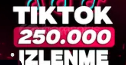 ⭐[HIZLI] TİKTOK 250.000 İZLENME ⭐