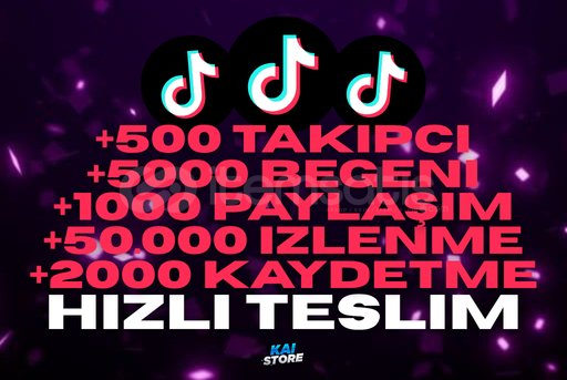 ⭐️ HIZLI - TIKTOK 5X DOP DOLU KEŞFET PAKETİ ⭐️ ⭐️ HIZLI - TIKTOK 5X DOP DOLU KEŞFET PAKETİ ⭐️
