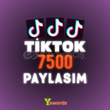 ⭐(HIZLI)⭐ Tiktok 7500 Paylaşım