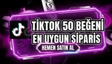 ⚡️ [HIZLI] Tiktok Videonuza 50 Beğeni | SORUNSUZ
