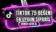 ⚡️ [HIZLI] Tiktok Videonuza 75 Beğeni | SORUNSUZ