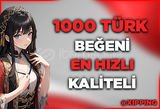[HIZLI] TÜRK 10000 BEĞENİ INSTAGRAM