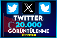 ⭐️ [HIZLI + TÜRK] TWITTER 20.000 GÖRÜNTÜLENME