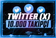 ☘️[HIZLI] Twitter 10000 Gerçek Takipçi☘️
