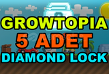  5 Adet Diamond Lock 10 SANİYEDE TESLİM 