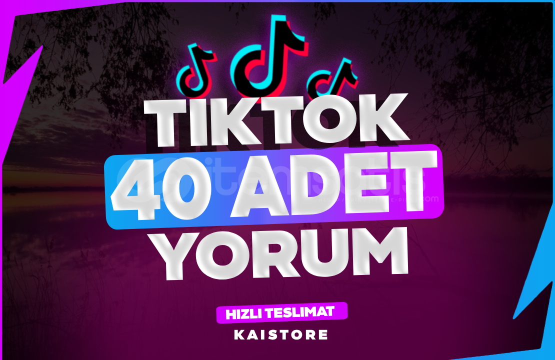 ⭐️ HIZLI VE KALİTELİ - TIKTOK 40 ADET YORUM ⭐️ ⭐️ HIZLI VE KALİTELİ - TIKTOK 40 ADET YORUM ⭐️