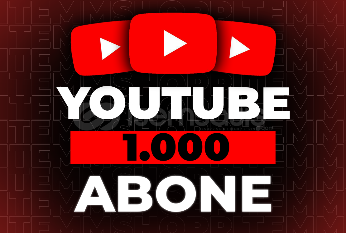 ⭐(HIZLI!!)YOUTUBE 1000 ABONE / KALİTELİ⭐ ⭐(HIZLI!!)YOUTUBE 1000 ABONE / KALİTELİ⭐