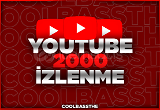 [HIZLI] YouTube 2000 Türk İzlenme l Garantili
