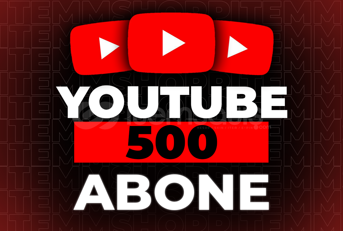 ⭐(HIZLI!!)YOUTUBE 500 ABONE / KALİTELİ⭐ ⭐(HIZLI!!)YOUTUBE 500 ABONE / KALİTELİ⭐