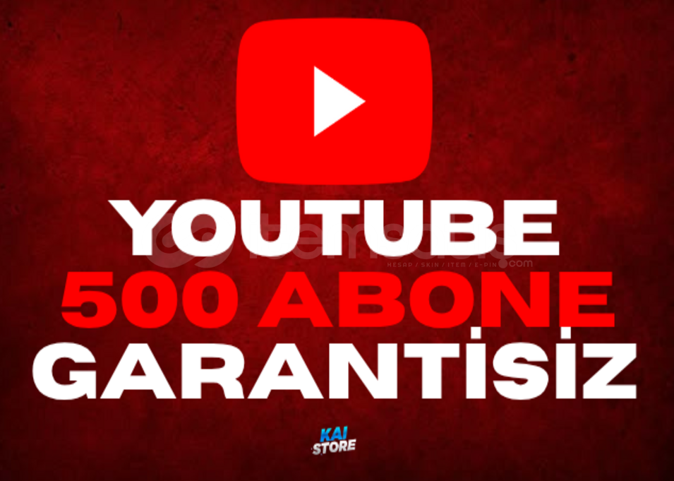 ⭐️ HIZLI - YOUTUBE GARANTİSİZ 500 ABONE ⭐️ ⭐️ HIZLI - YOUTUBE GARANTİSİZ 500 ABONE ⭐️